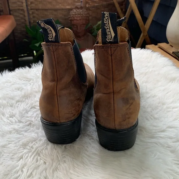 Blundstone Brown Chelsea Boots - Picture 3 of 6